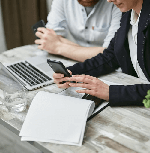 Wzrost Portfinex ilustracja zespołu wsparcia